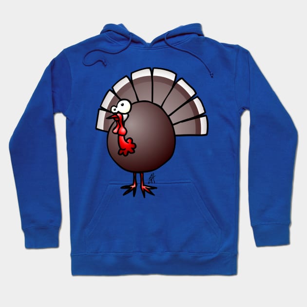 Turkey Hoodie by Cardvibes